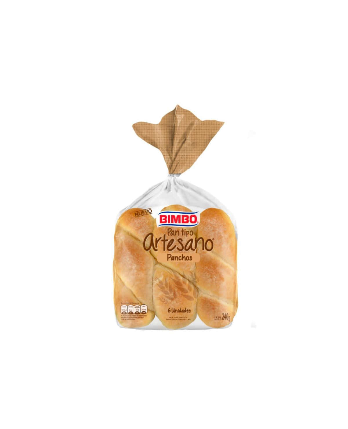 Pan Bimbo Pancho Artesano 240 Gr